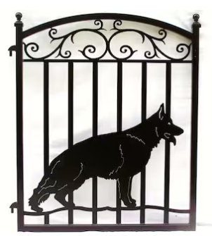 Custom German Shepherd Gate for Ursula