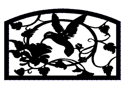 Custom Hummingbird Gate Insert