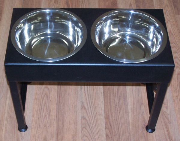 Elevated Dog Feeder Raised Bowls for German Shepherd Image 2
