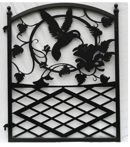 Custom Hummingbird Gate for Darlene