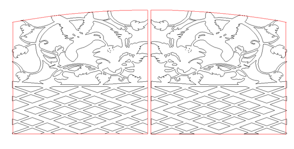 Custom Double Hummingbird Gate and Posts
