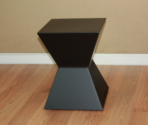 End Table Pedestal 16" Tall Powder Coated Steel