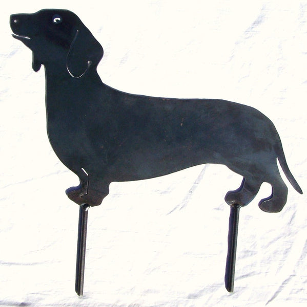 Dachshund metal art