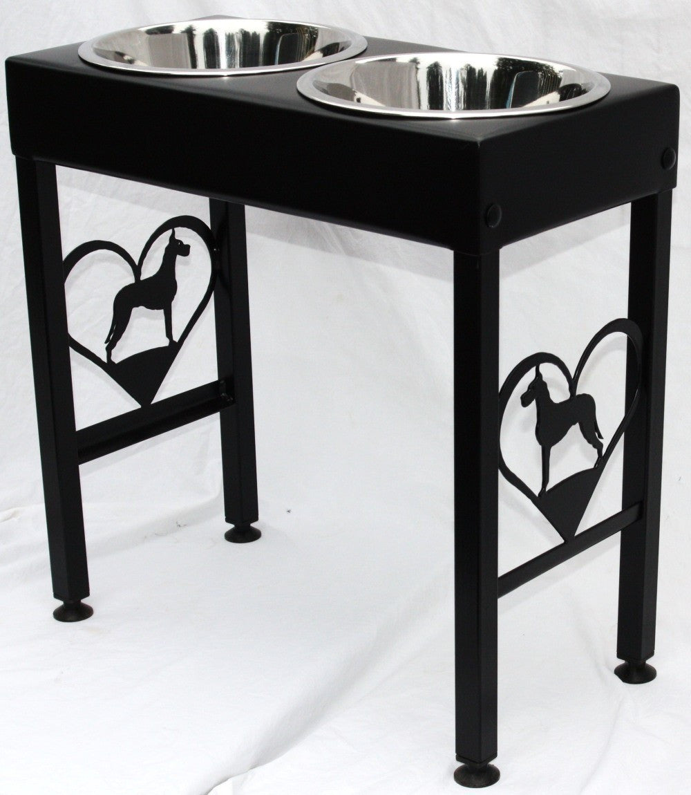Elevated Dog Bowls, Feeder Stands & Raised Dishes for Great Danes – Modern  Iron Works