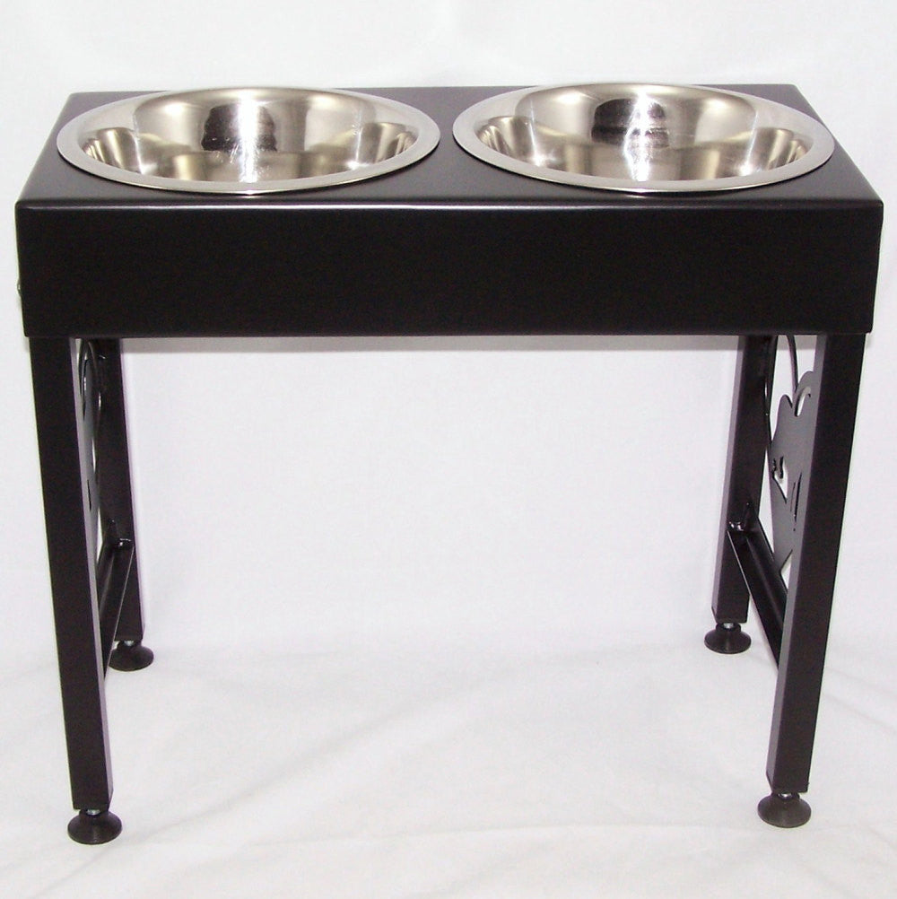 Modern raised dog bowl sale