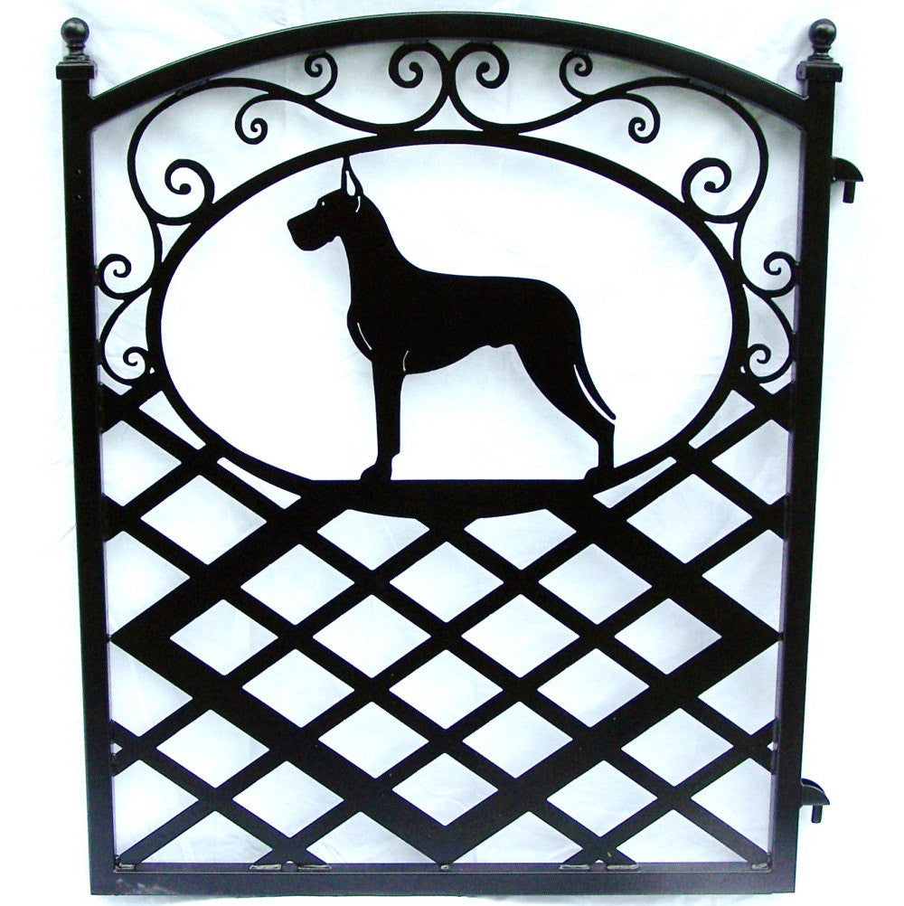 Iron top dog gate